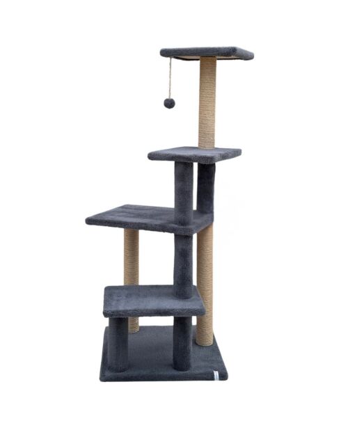 Krabpaal voor katten Alessi antraciet - 45x45x117 cm