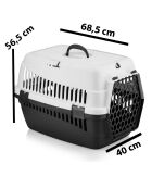 Transportbox voor dieren 5097-R-4 turkoois - 56,6x40x68,5 cm