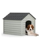 Dierenhuis 5100-1 grijs - 76x64x62 cm
