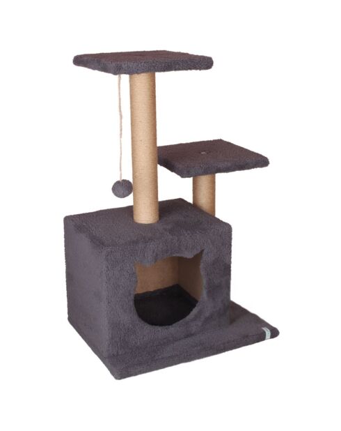 Lotti kattenhuis antraciet - 45x35x72 cm