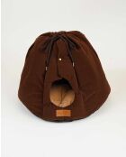 Cestino per gatti Maxi Dream marrone - 55x42 cm