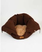 Cestino per gatti Maxi Dream marrone - 55x42 cm