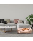 Lit pour animaux Lucy Dog & Cat L beige - 75x95x22 cm