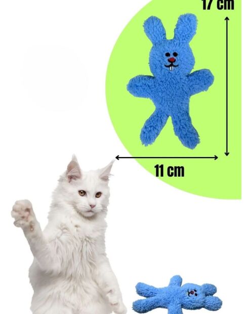 Jouet pour chat Miyav 1020 blanc - 15x10 cm