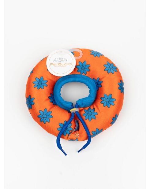 Elizabeth M oranje donutketting voor huisdieren