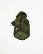 Sudadera con capucha Froggy Welsoft Jacket S verde para perros