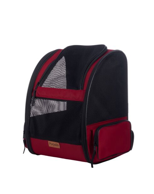 Pugola rode transporttas voor katten - 43x23x38 cm
