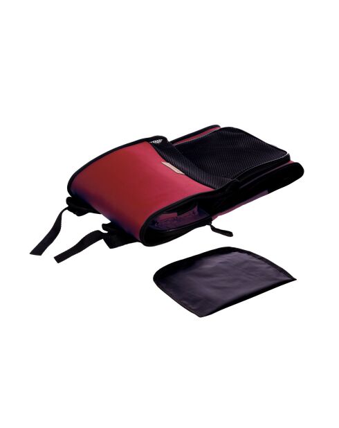 Bolsa de transporte para gatos Pugola roja - 43x23x38 cm