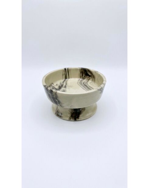 Gamelle pour animaux beige - 15x8 cm