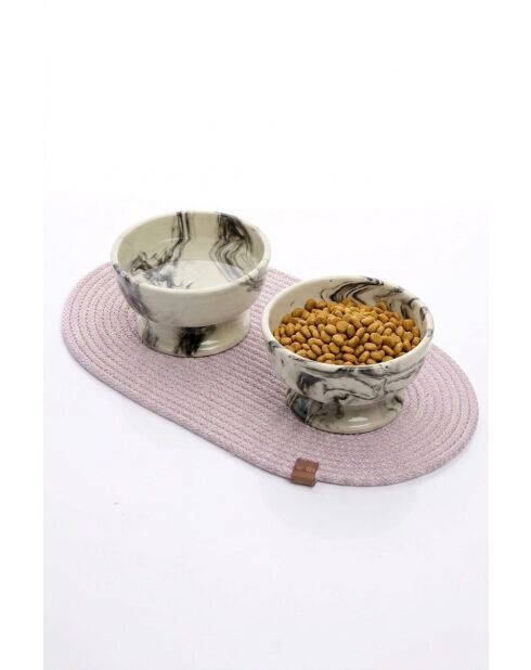 Cuenco animal beige - 15x8 cm