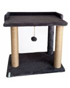 Liza kattenbed antraciet - 50x48x35 cm