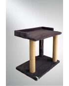 Liza kattenbed antraciet - 50x48x35 cm