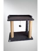 Liza kattenbed antraciet - 50x48x35 cm