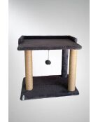 Liza kattenbed antraciet - 50x48x35 cm