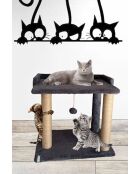 Liza kattenbed antraciet - 50x48x35 cm