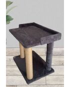 Liza kattenbed antraciet - 50x48x35 cm