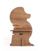 Ciotole doppie beige con animali Apvm9