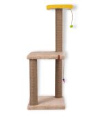 Albero per gatti Iki Katli crema - 34x34x82 cm