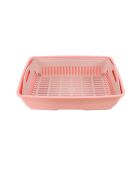 Maison de toilette pour chat 5088-03-4 rose - 41x37,5x50 cm