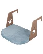 Lit pour chat Riana turquoise - 52x35cm