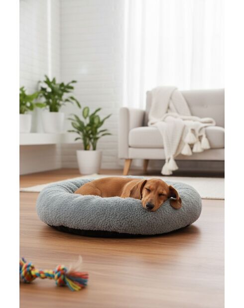 Pugalo M grijs huisdierenbed - 47x47x10 cm