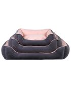 Cuccia per animali Lucy Dog & Cat S grigia - 40x55x18 cm