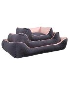 Cuccia per animali Lucy Dog & Cat S grigia - 40x55x18 cm