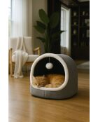 Alaska STD grijze kattenmand - 40x35x35 cm
