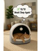 Alaska STD grijze kattenmand - 40x35x35 cm