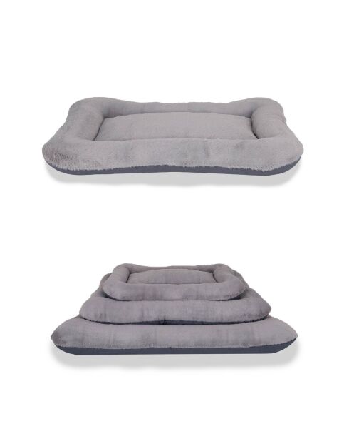 Sally Dog L grijs huisdierenbed - 85x70x11 cm