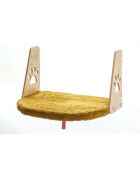 Geel bed voor huisdieren - 28x47 cm