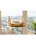 Geel bed voor huisdieren - 28x47 cm