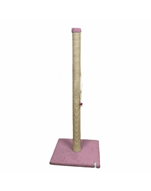 Griffoir pour chat Aero beige - 37,5x37,5x102 cm