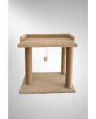 Cuccia per gatti Liza beige - 50x48x35 cm