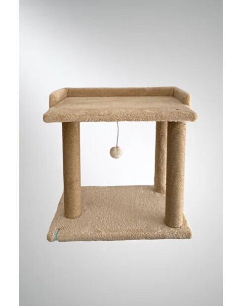 Lit pour chat Liza beige - 50x48x35 cm