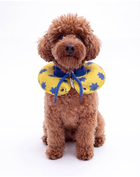 Collana a ciambella gialla per animali domestici Elizabeth L