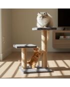 Arbre à chat pour chat Luzi anthracite - 35x28x44 cm