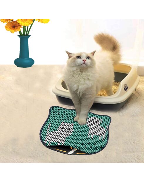 Lettiera per gatti verde Kdkafa0217 - 40x50 cm