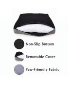 Silky Paw L Hundebett, 82 x 94 x 12 cm, Grau
