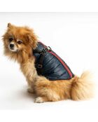 Tasmali L hondenvest donkerblauw/rood
