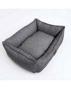 Vanilla M grijs huisdierenbed - 40x55x18 cm