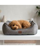 Vanilla M grijs huisdierenbed - 40x55x18 cm