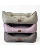 Vanilla M grijs huisdierenbed - 40x55x18 cm