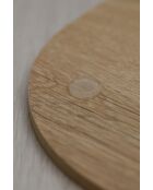 Altıgen 30 beige krabmat voor katten - 30x30x1 cm