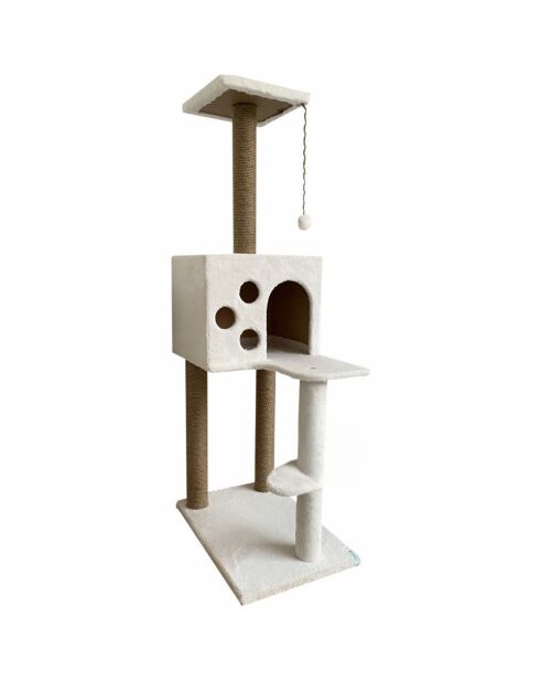 Orion kattenhuis wit - 50x35x115 cm