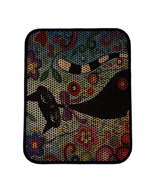Nrszn0110 meerkleurige kattenbakmat - 45x60 cm