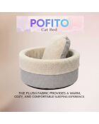 Letto per animali Pofito crema - 50x50x22 cm