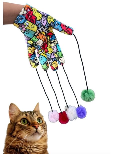 Giocattolo per gatti multicolore Miyav 1017 - 45x10 cm