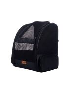 Pugola Transporttasche für Katzen, 43 x 23 x 38 cm, schwarz