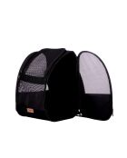 Pugola Transporttasche für Katzen, 43 x 23 x 38 cm, schwarz
